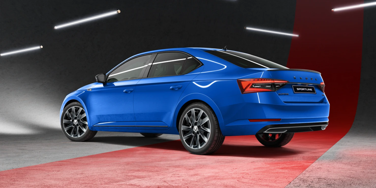 Perfect blend of elegance and sportiness. The ŠKODA SUPERB SPORTLINE.